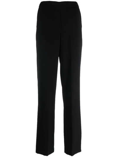 Shop P.a.r.o.s.h Poker Elasticated Track Pants In Schwarz
