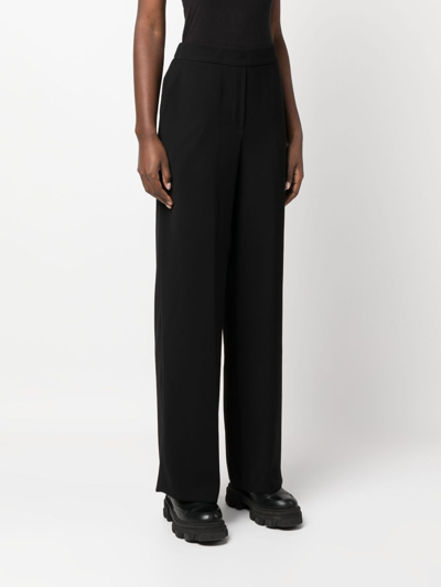 P.a.r.o.s.h Poker Elasticated Track Pants In Schwarz