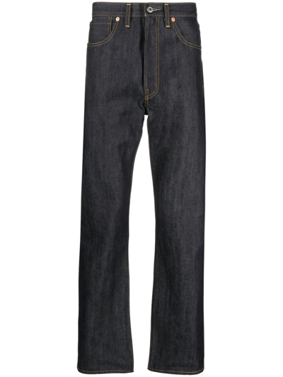 Shop Levi's High-waist Wide-leg Jeans In Blue