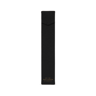 Shop Smythson Bookmark In Panama In Black