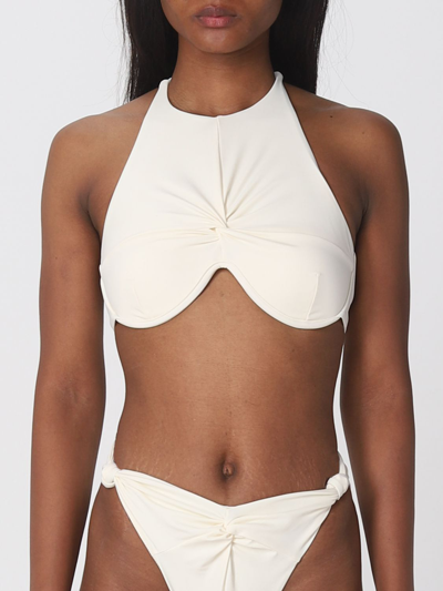 Shop Andrea Iyamah Swimsuit  Woman Color White
