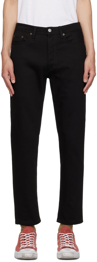 ACNE STUDIOS BLACK SLIM FIT JEANS 