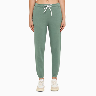 Shop Polo Ralph Lauren | Green Cotton Jogging Trousers In Grey