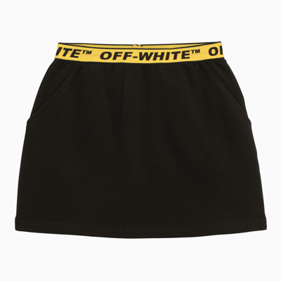 Shop Off-white ™ | Black Cotton Miniskirt