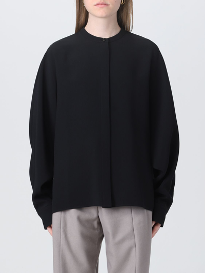 Shop Jil Sander Shirt  Woman Color Black