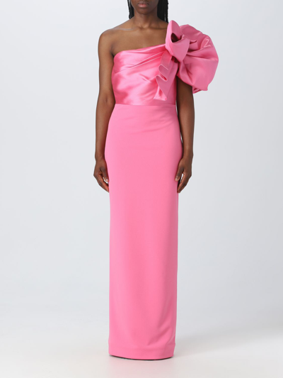 Shop Solace London Dress  Woman Color Pink