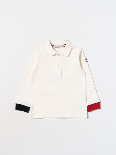 Moncler T-shirt  Kinder Farbe Cream In Cream