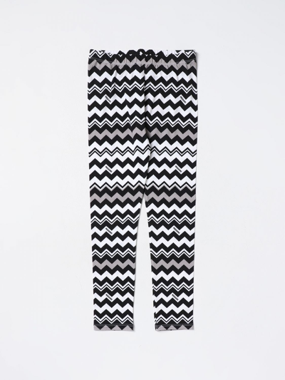 Shop Missoni Pants In Stretch Cotton In Black