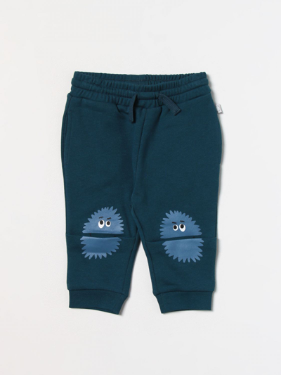 Shop Stella Mccartney Pants  Kids Kids Color Blue