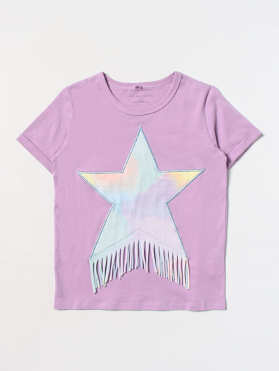 T恤 STELLA MCCARTNEY KIDS 儿童 颜色 紫色