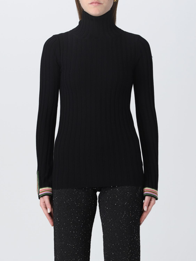 Shop Etro Wool Sweater In Black