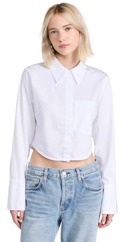 Shop Citizens Of Humanity Bea Crop Top White