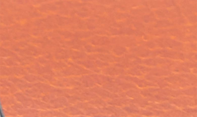 Made In Italy Smooth Leather Belt In Cognac