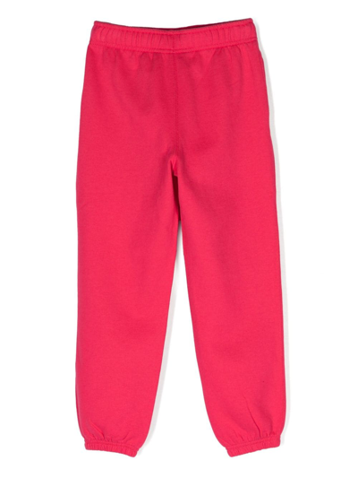 Shop Ralph Lauren Drawstring-fastening Track Trousers In Pink