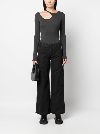 Levi's Cotton Cargo-pockets Jeans In Black