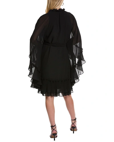 Shop Ungaro Ziva Caftan Dress In Black