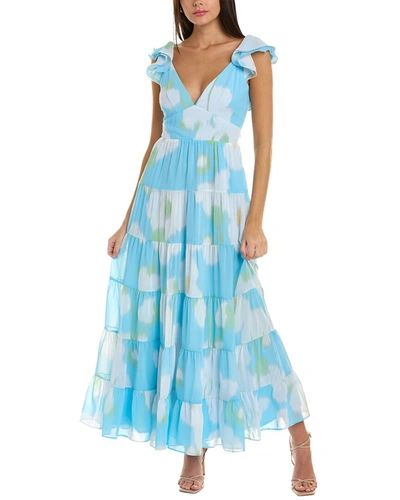 Shop Hutch Addison Maxi Dress In Blue