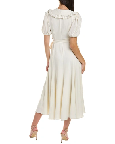 Shop Hutch Beth Wrap Dress In White