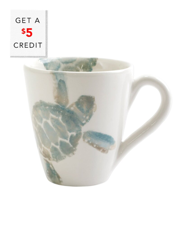 Vietri Tartaruga Mug In Blue
