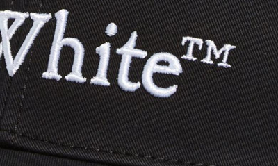 Off-white Cap In Black