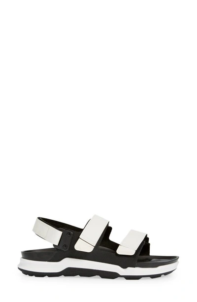 Shop Birkenstock Tatacoa Slingback Sport Sandal In Futura Black/ White