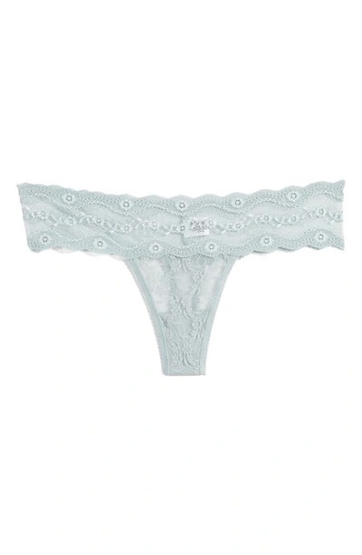 Shop B.tempt'd By Wacoal 'lace Kiss' Thong In Abyss