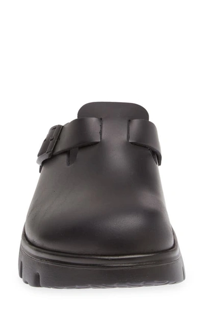 Shop Birkenstock Papillio By  Boston Chunky Exquisite Clog In Black