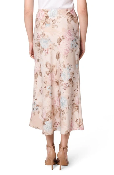 Shop Wayf Rosalina Slip Skirt In Shadow Floral