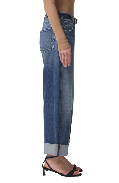 Shop Citizens Of Humanity Ayla High Waist Baggy Organic Cotton Jeans In Brielle