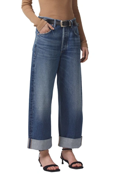 Shop Citizens Of Humanity Ayla High Waist Baggy Organic Cotton Jeans In Brielle