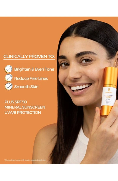 Shop Beautystat Universal C Skin Refiner Vitamin C Serum + Spf 50 Mineral Sunscreen, 1 oz