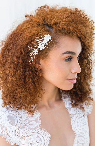 Brides And Hairpins Xael Comb In Silver