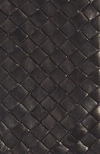 Bottega Veneta Intrecciato Leather Gloves In 1000 Black