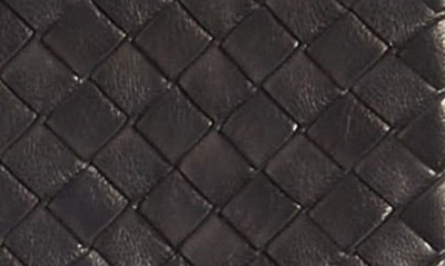 Shop Bottega Veneta Intrecciato Leather Gloves In 1000 Black