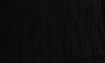 Shop Foxcroft Sloane Crinkle Popover Shirtdress In Black