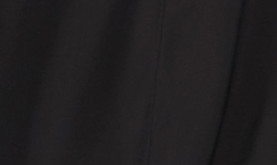 Shop Chaus Clip Dot Sleeve Tie Waist Midi Dress In Black