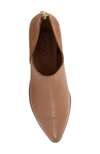 Shop Bueno Beau Pointed Toe Loafer In Walnut