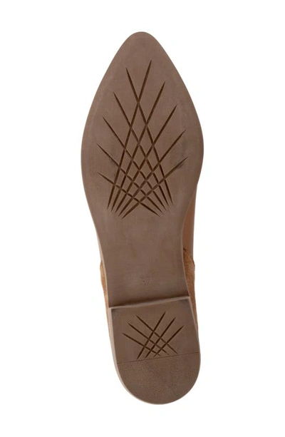 Shop Bueno Beau Pointed Toe Loafer In Walnut