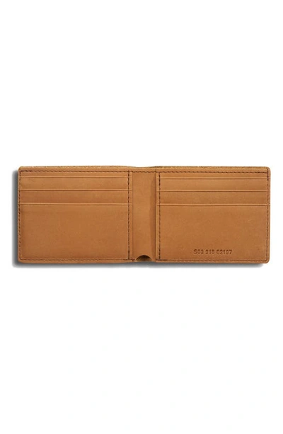 Shop Shinola Pocket Bifold Wallet In Chestnut