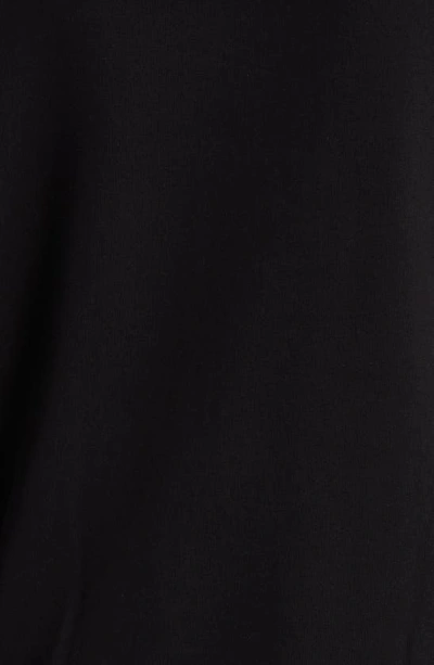 Givenchy Slim Fit Hoodie In Felpa With Patch In 001-black
