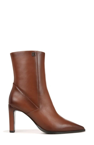 Shop Franco Sarto Appia Pointed Toe Bootie In Tobacco