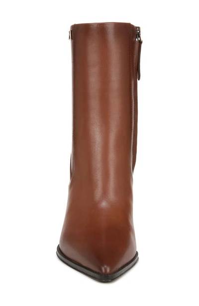 Franco Sarto Appia Pointed Toe Bootie In Tobacco