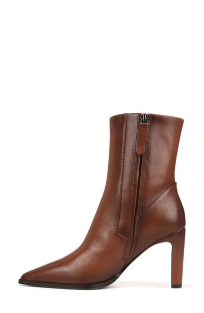 Franco Sarto Appia Pointed Toe Bootie In Tobacco