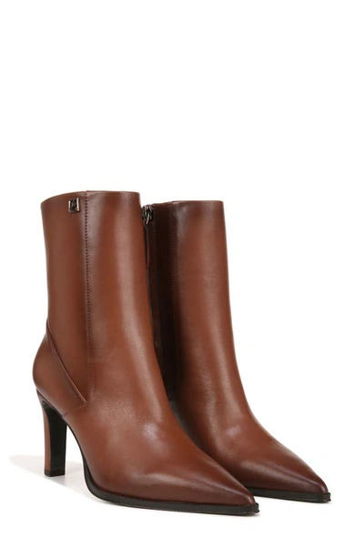 Franco Sarto Appia Pointed Toe Bootie In Tobacco