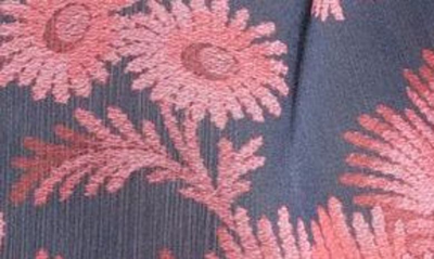 Shop Ted Baker Graceya Floral Cutout Detail Top In Dark Blue