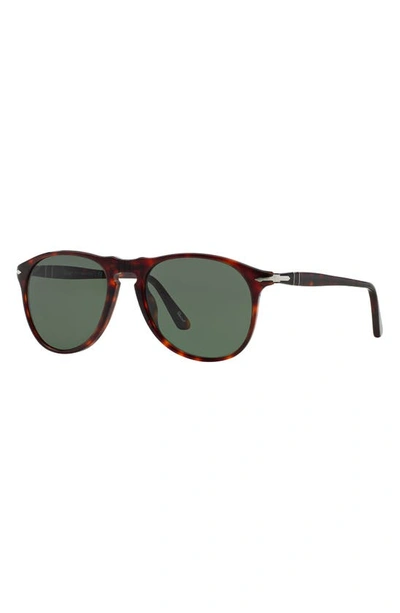 Shop Persol 55mm Pilot Sunglasses In Havana