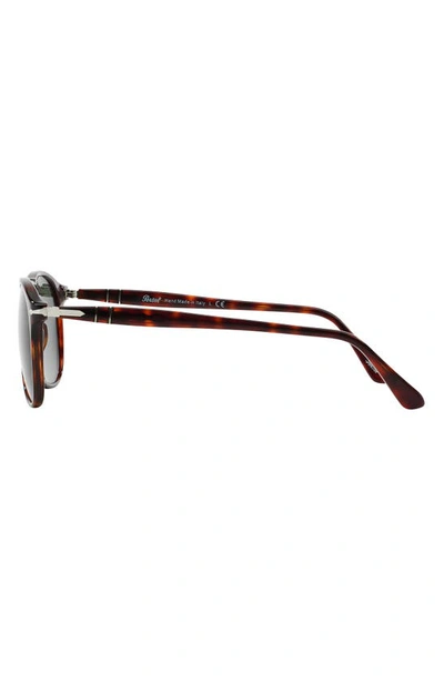 Persol 55mm Pilot Sunglasses In Havana