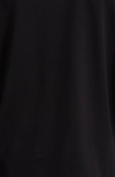 Shop Moncler Genius Cotton Piqué Polo In Black