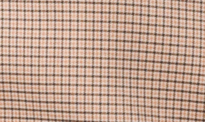 Wayf Newton Houndstooth Pencil Skirt In Brown Houndstooth