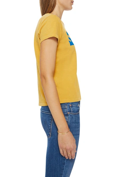 Shop Mother The Sinful Embroidered T-shirt In Smil
